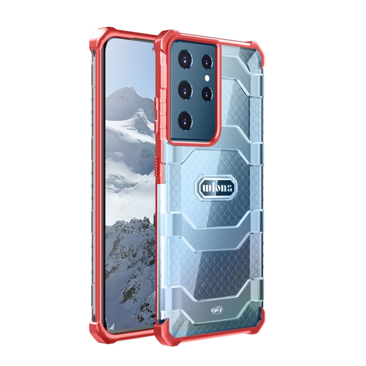 For Samsung Galaxy S21 Ultra 5G wlons Explorer Series PC+TPU Protective Case