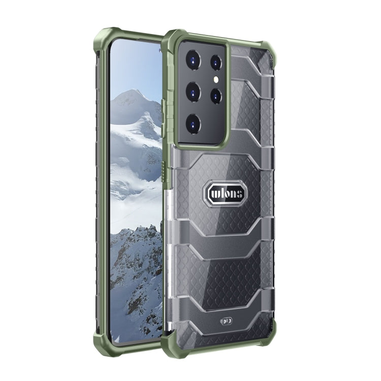 For Samsung Galaxy S21 Ultra 5G wlons Explorer Series PC+TPU Protective Case