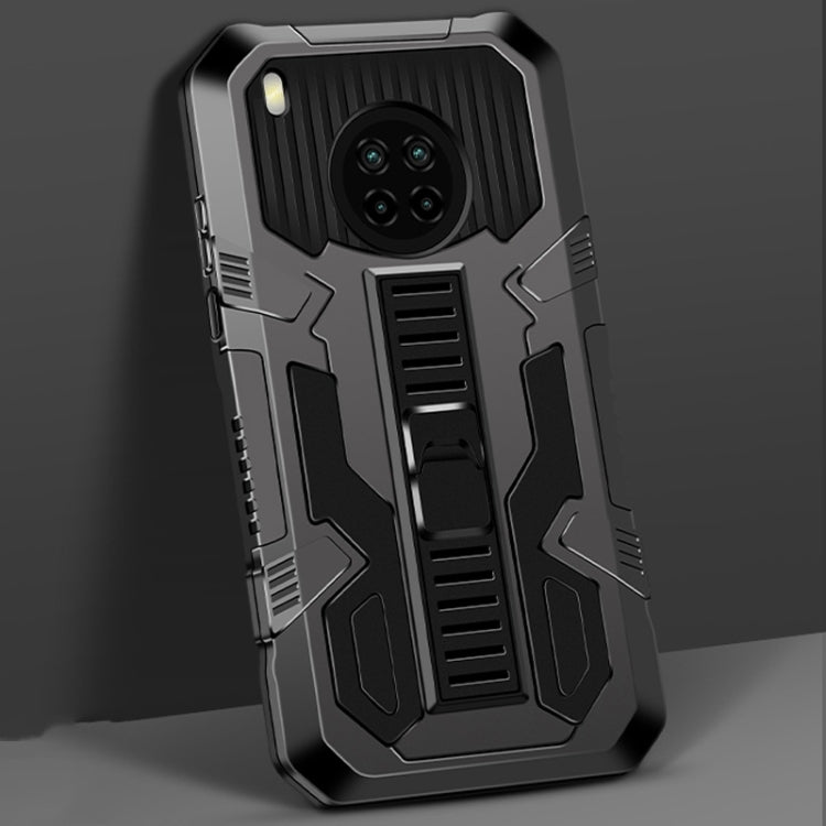 For Huawei Y9a Vanguard Warrior All Inclusive Double-color Shockproof TPU + PC Protective Case with Holder