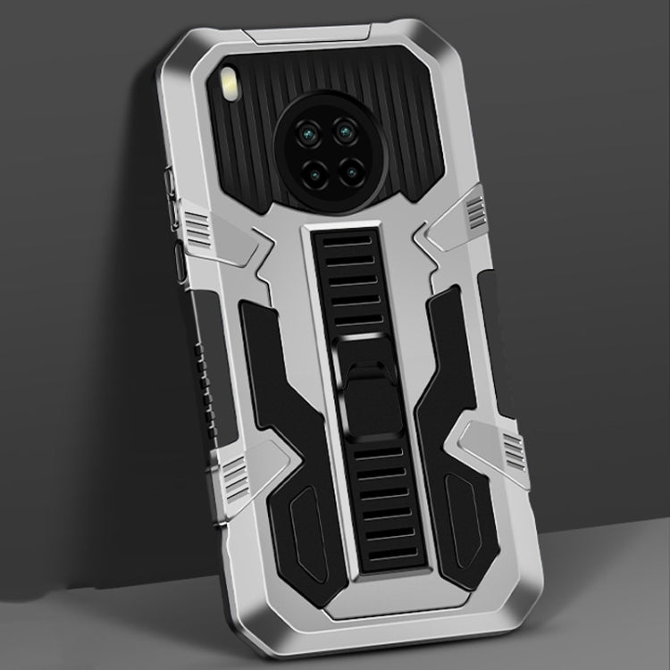 For Huawei Y9a Vanguard Warrior All Inclusive Double-color Shockproof TPU + PC Protective Case with Holder