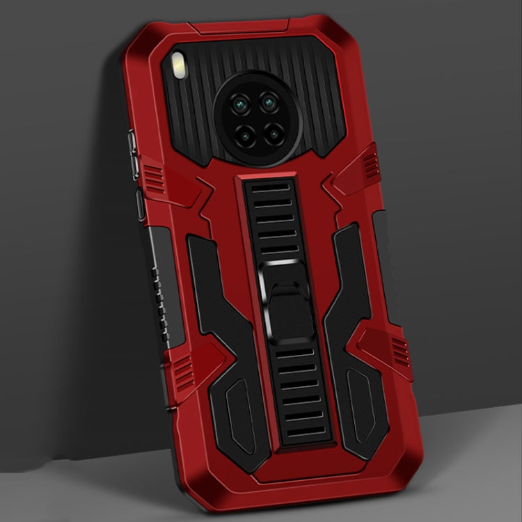 For Huawei Y9a Vanguard Warrior All Inclusive Double-color Shockproof TPU + PC Protective Case with Holder