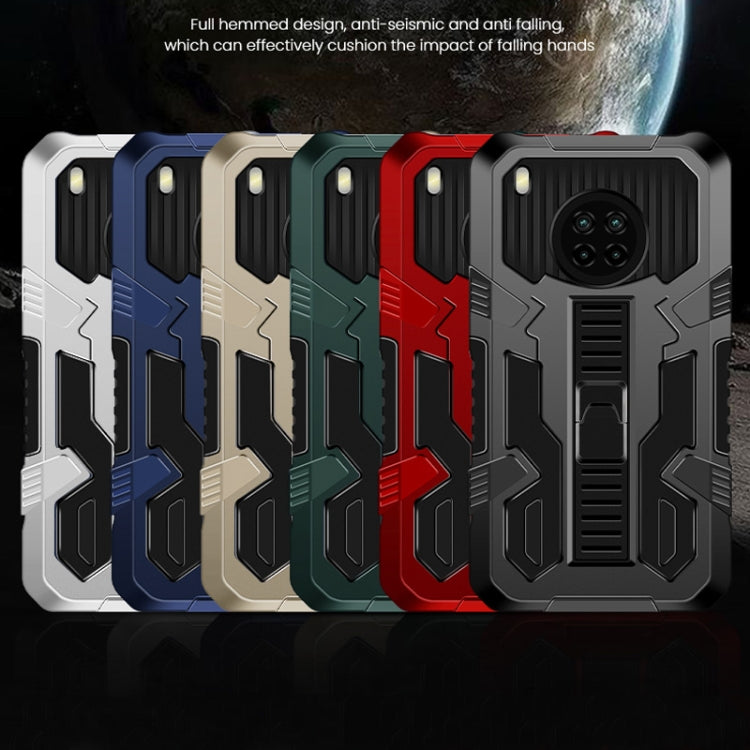 For Huawei Y9a Vanguard Warrior All Inclusive Double-color Shockproof TPU + PC Protective Case with Holder