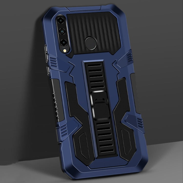 For Huawei Y7p Vanguard Warrior All Inclusive Double-color Shockproof TPU + PC Protective Case with Holder