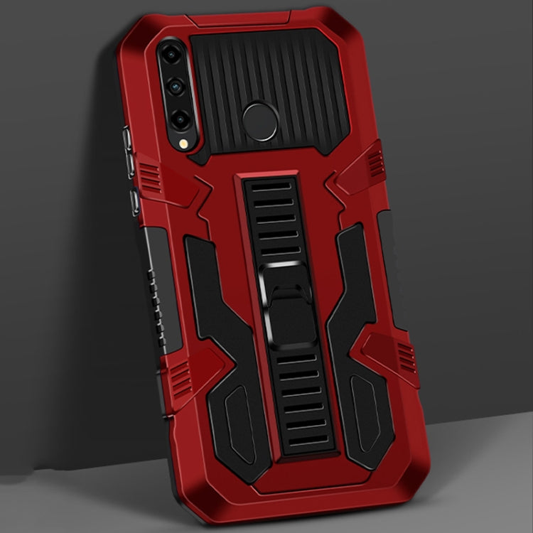 For Huawei Y7p Vanguard Warrior All Inclusive Double-color Shockproof TPU + PC Protective Case with Holder
