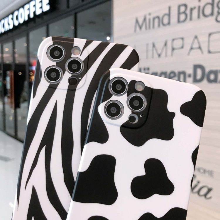 Animal Texture IMD Shockproof TPU Protective Case with Lanyard For iPhone 11
