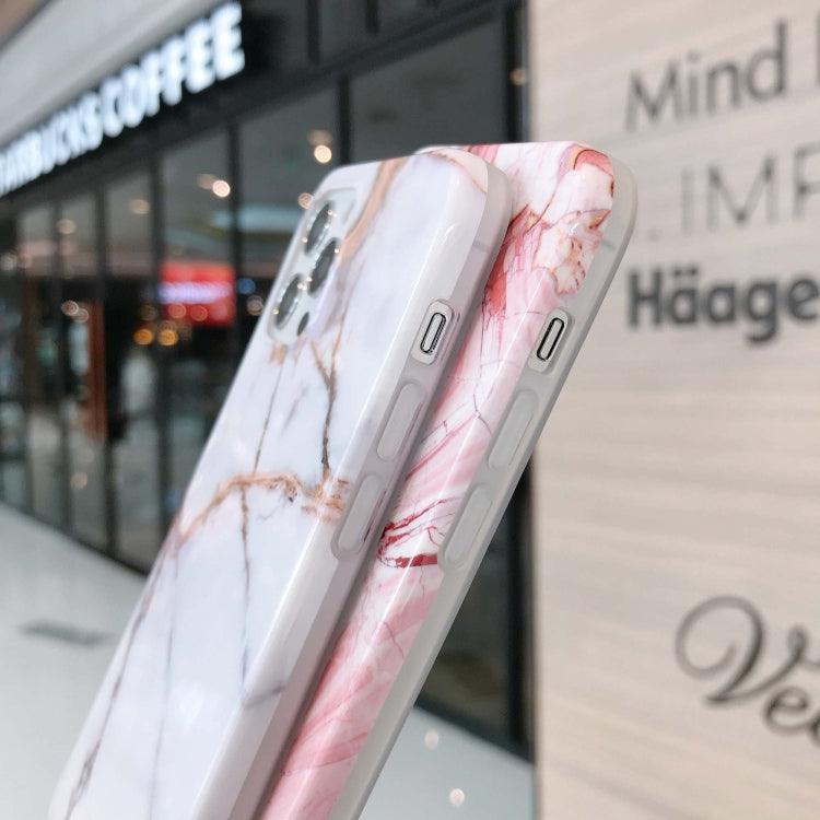 Marbled IMD Shockproof TPU Protective Case with Lanyard For iPhone 11 Pro