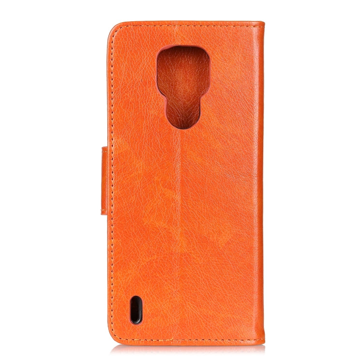 For Motorola Moto E7 (2020) Nappa Texture Horizontal Flip Leather Case with Holder & Card Slots & Wallet