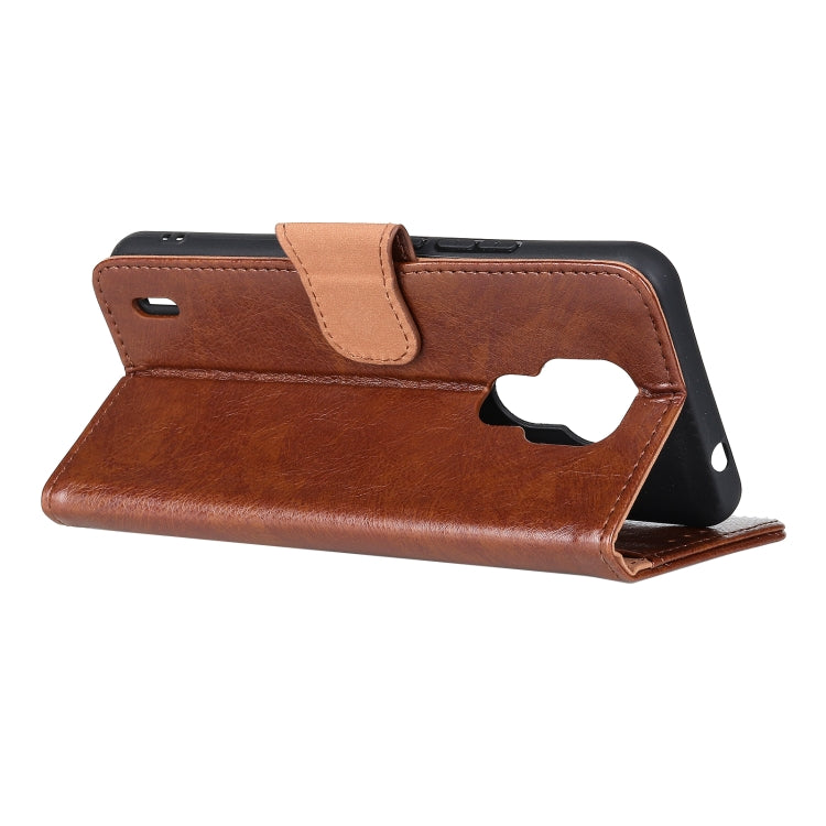 For Motorola Moto E7 (2020) Nappa Texture Horizontal Flip Leather Case with Holder & Card Slots & Wallet
