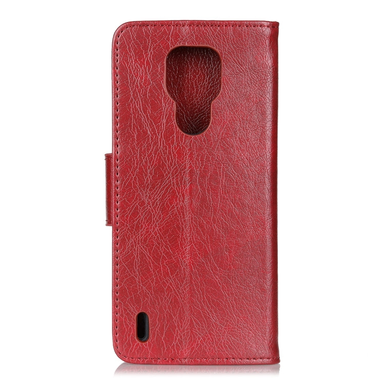 For Motorola Moto E7 (2020) Nappa Texture Horizontal Flip Leather Case with Holder & Card Slots & Wallet