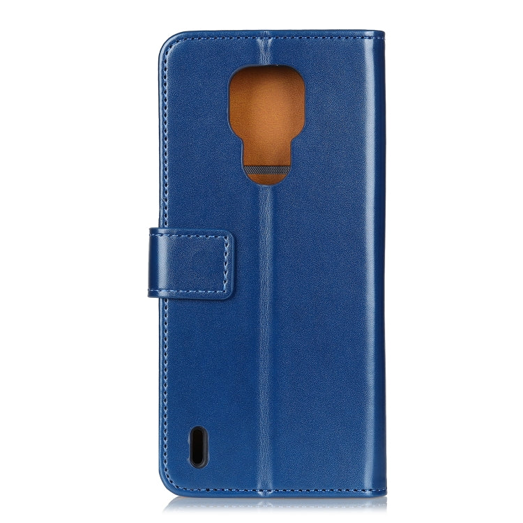 For Motorola Moto E7 (2020) 3-Color Pearl Texture Magnetic Buckle Horizontal Flip PU Leather Case with Card Slots & Wallet & Holder