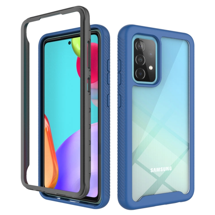 For Samsung Galaxy A52 5G / 4G Starry Sky Solid Color Series Shockproof PC + TPU Protective Case