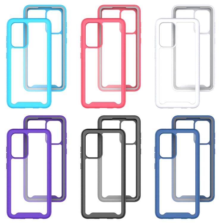 For Samsung Galaxy A52 5G / 4G Starry Sky Solid Color Series Shockproof PC + TPU Protective Case