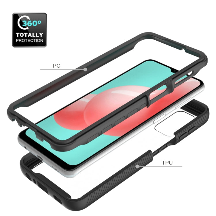 For Samsung Galaxy A32 5G Starry Sky Solid Color Series Shockproof PC + TPU Protective Case