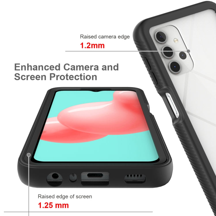 For Samsung Galaxy A32 5G Starry Sky Solid Color Series Shockproof PC + TPU Protective Case