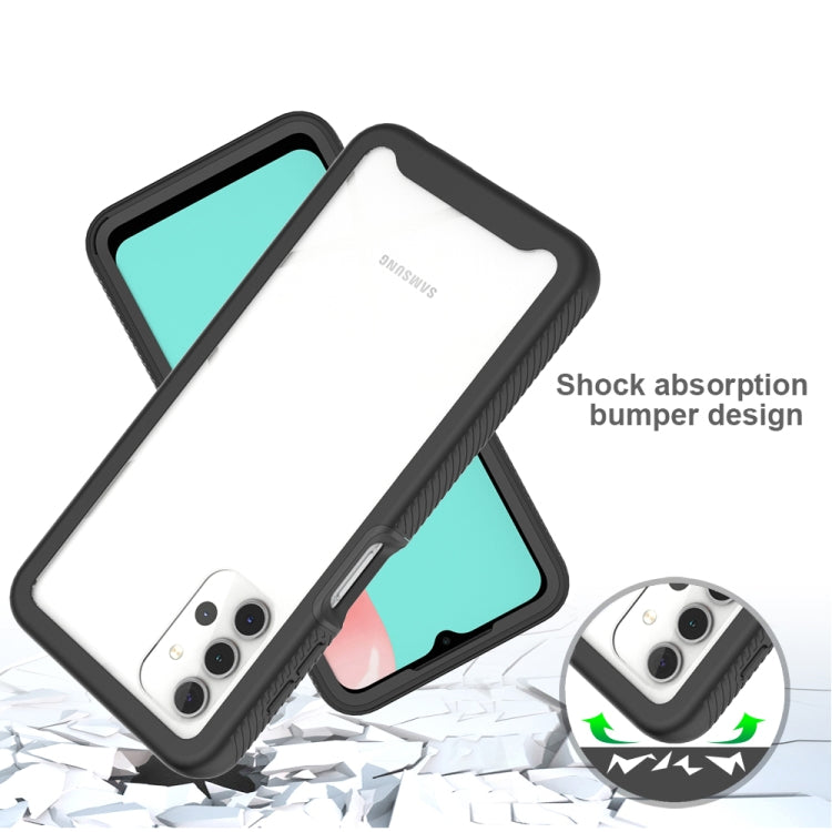 For Samsung Galaxy A32 5G Starry Sky Solid Color Series Shockproof PC + TPU Protective Case