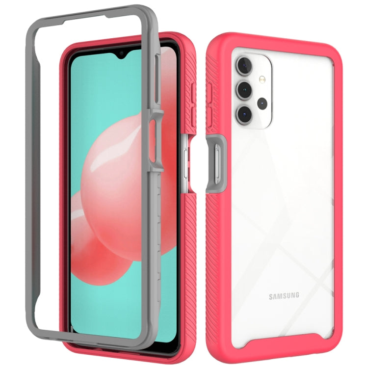 For Samsung Galaxy A32 5G Starry Sky Solid Color Series Shockproof PC + TPU Protective Case