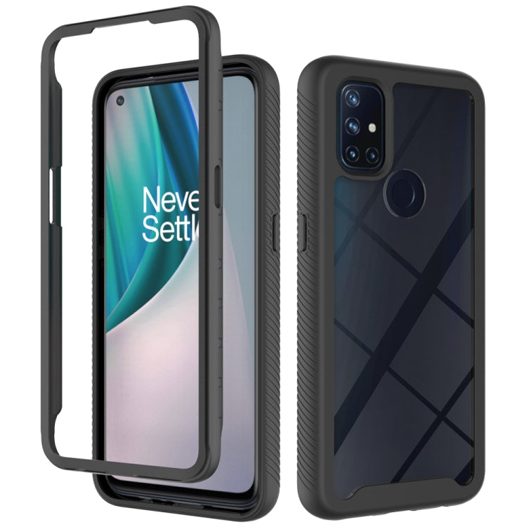 For OnePlus Nord N10 5G Starry Sky Solid Color Series Shockproof PC + TPU Protective Case