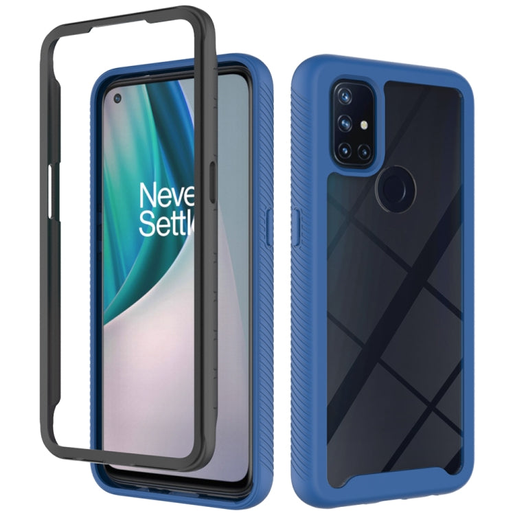 For OnePlus Nord N10 5G Starry Sky Solid Color Series Shockproof PC + TPU Protective Case