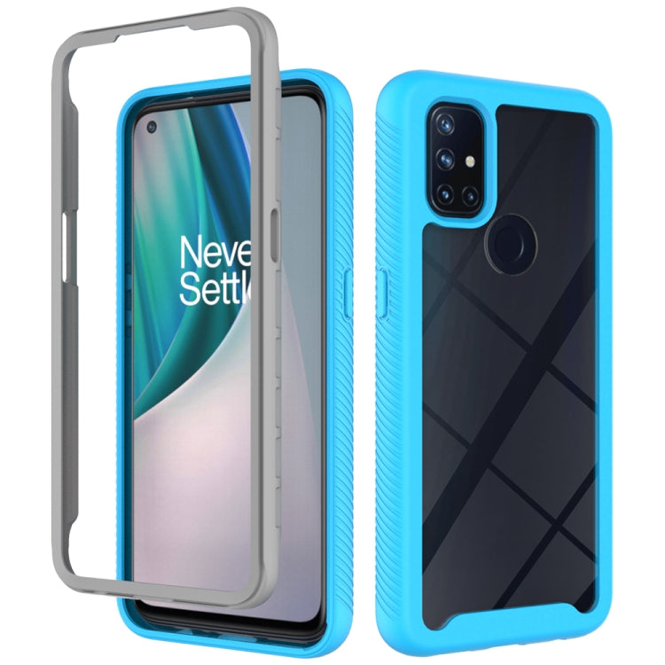 For OnePlus Nord N10 5G Starry Sky Solid Color Series Shockproof PC + TPU Protective Case