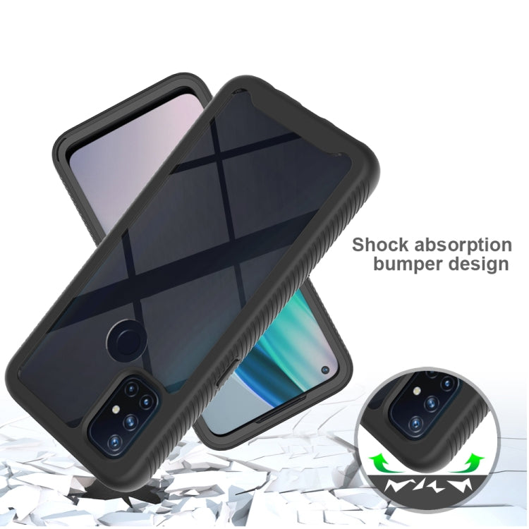 For OnePlus Nord N10 5G Starry Sky Solid Color Series Shockproof PC + TPU Protective Case