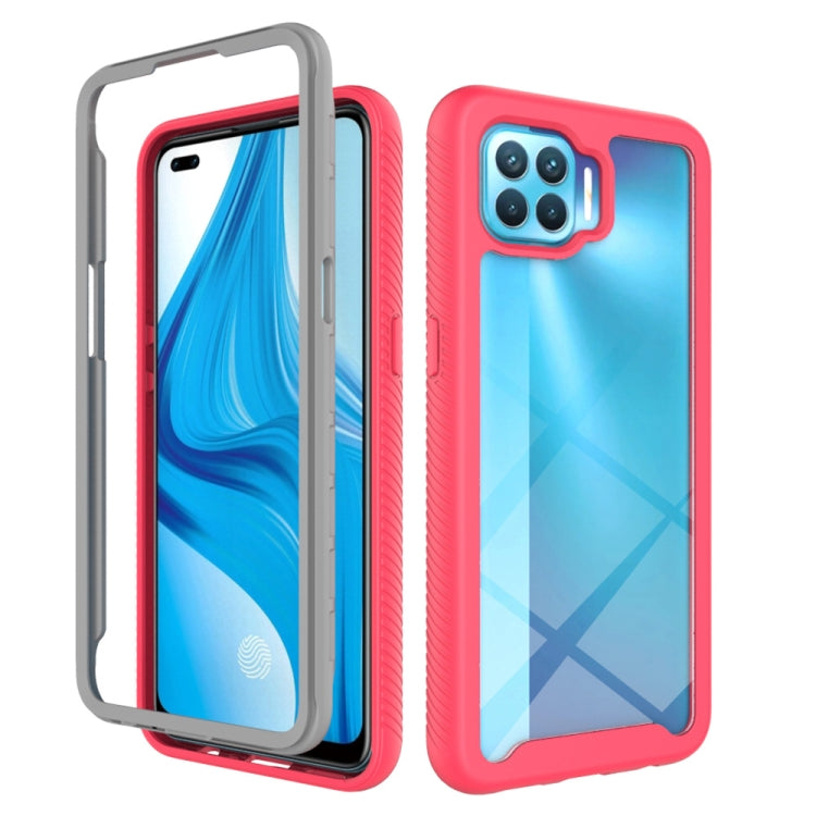 For OPPO A93 Starry Sky Solid Color Series Shockproof PC + TPU Protective Case