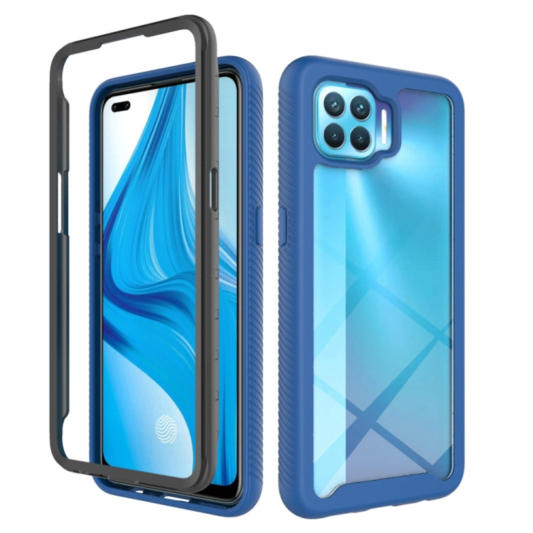 For OPPO A93 Starry Sky Solid Color Series Shockproof PC + TPU Protective Case