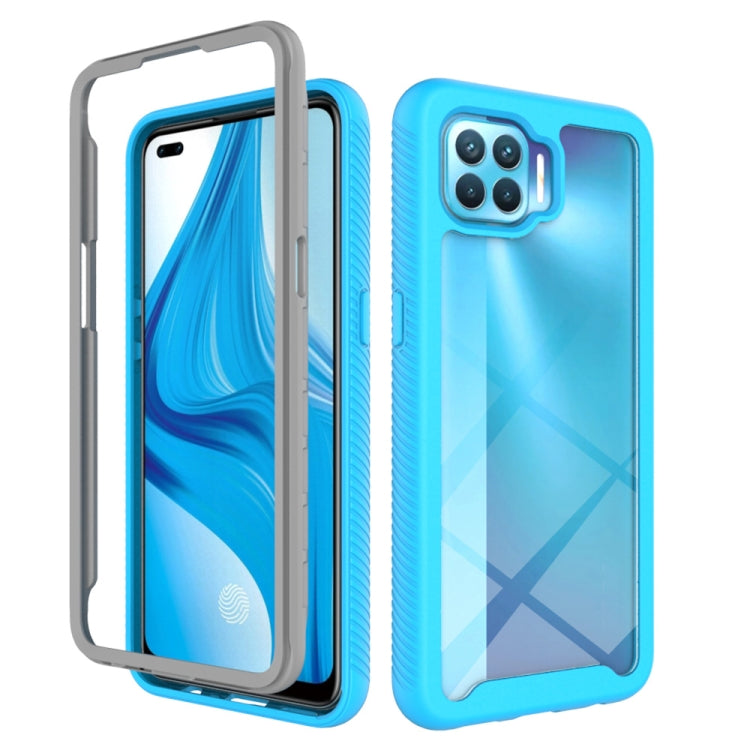 For OPPO A93 Starry Sky Solid Color Series Shockproof PC + TPU Protective Case