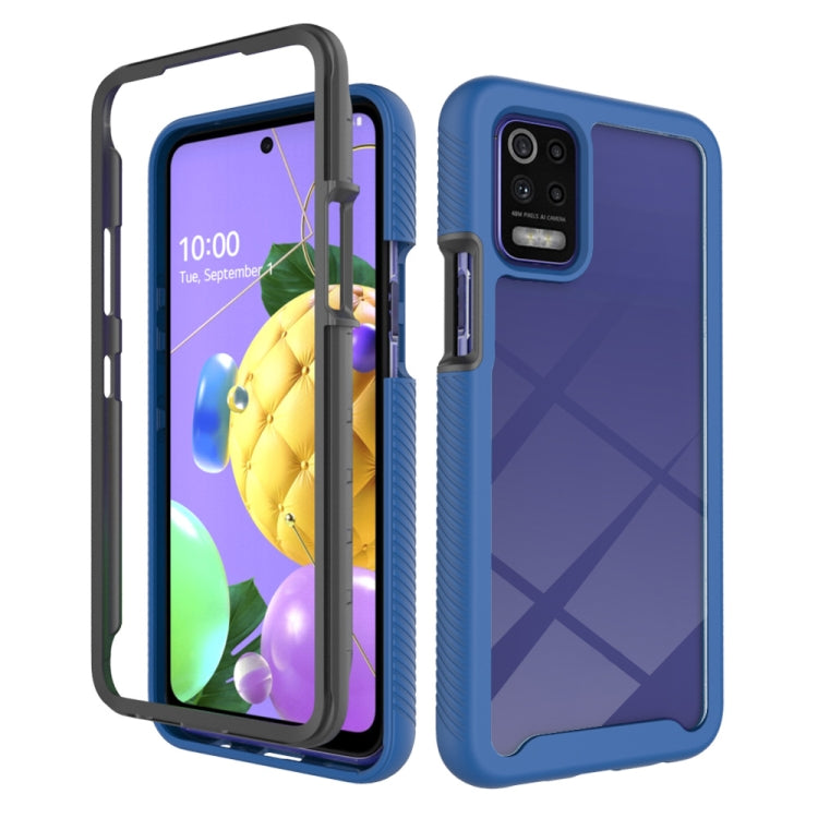For LG K52 / K62 / Q52 Starry Sky Solid Color Series Shockproof PC + TPU Protective Case