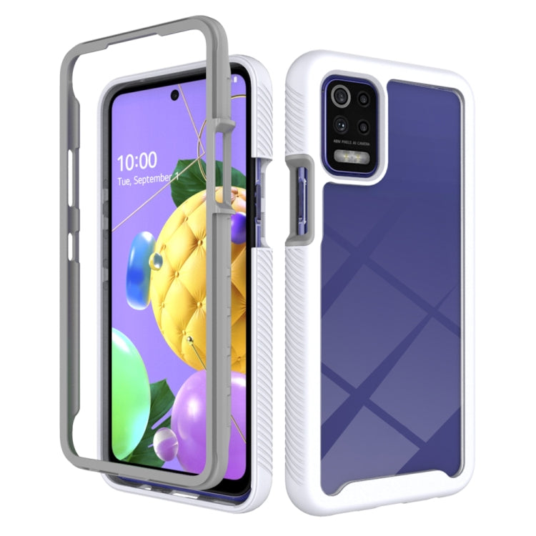 For LG K52 / K62 / Q52 Starry Sky Solid Color Series Shockproof PC + TPU Protective Case