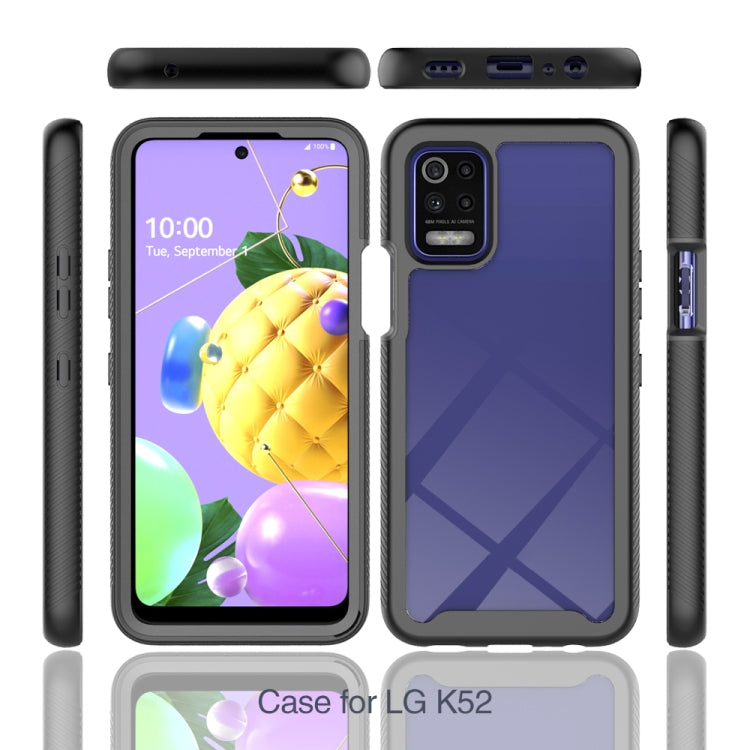For LG K52 / K62 / Q52 Starry Sky Solid Color Series Shockproof PC + TPU Protective Case