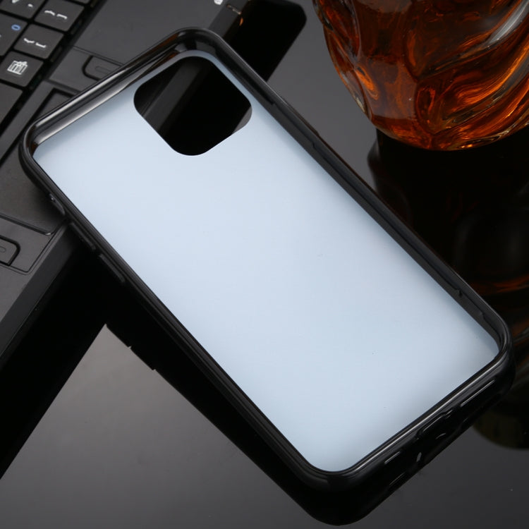 For iPhone 11 TPU + Acrylic Luxury Plating Mirror Phone Case Cover(Silver)