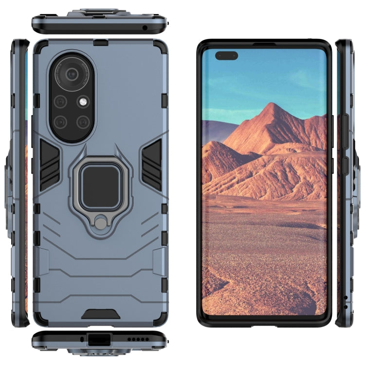 For Huawei Nova 8 Pro 5G PC + TPU Shockproof Protective Case with Magnetic Ring Holder