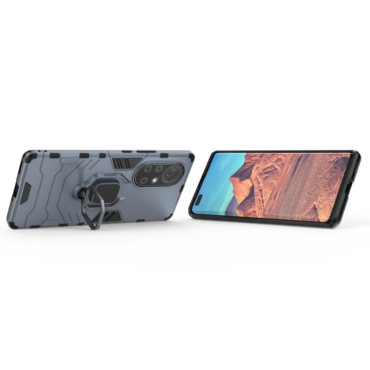 For Huawei Nova 8 Pro 5G PC + TPU Shockproof Protective Case with Magnetic Ring Holder