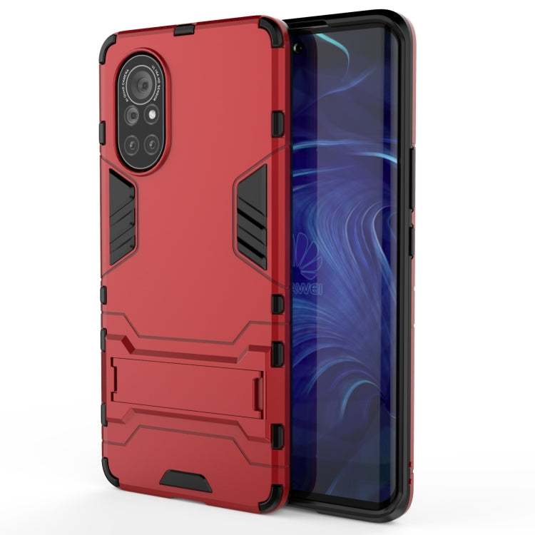 For Huawei Nova 8 5G PC + TPU Shockproof Protective Case with Holder