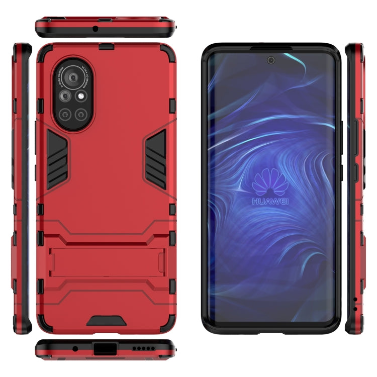 For Huawei Nova 8 5G PC + TPU Shockproof Protective Case with Holder