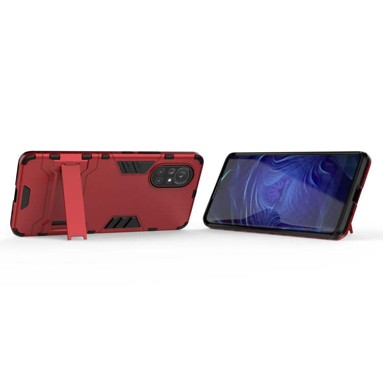 For Huawei Nova 8 5G PC + TPU Shockproof Protective Case with Holder