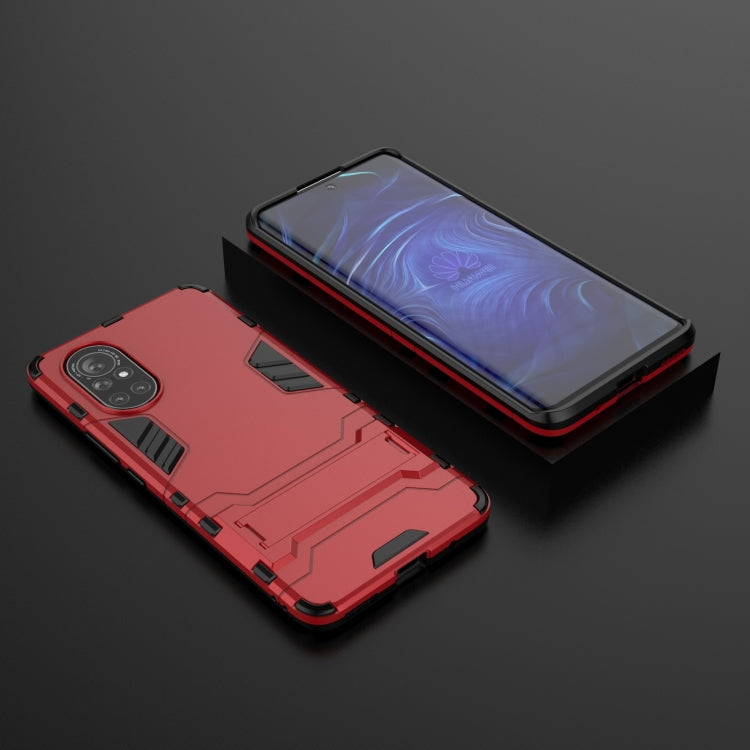 For Huawei Nova 8 5G PC + TPU Shockproof Protective Case with Holder