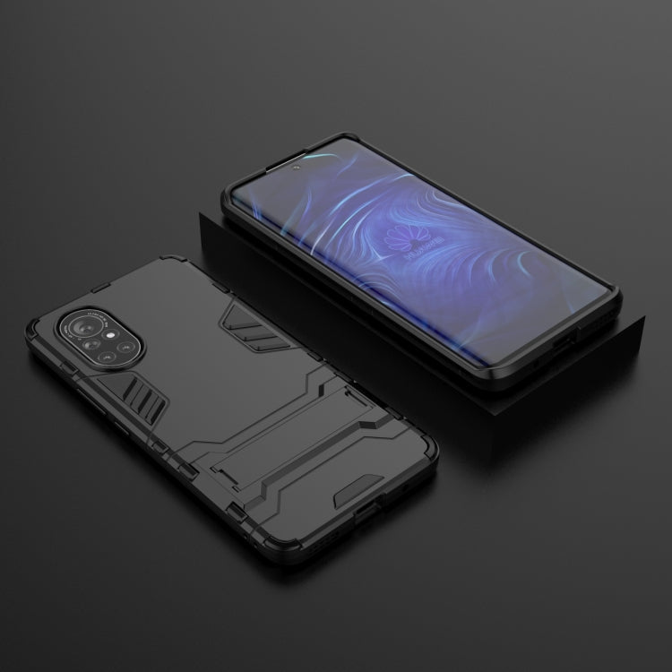 For Huawei Nova 8 5G PC + TPU Shockproof Protective Case with Holder