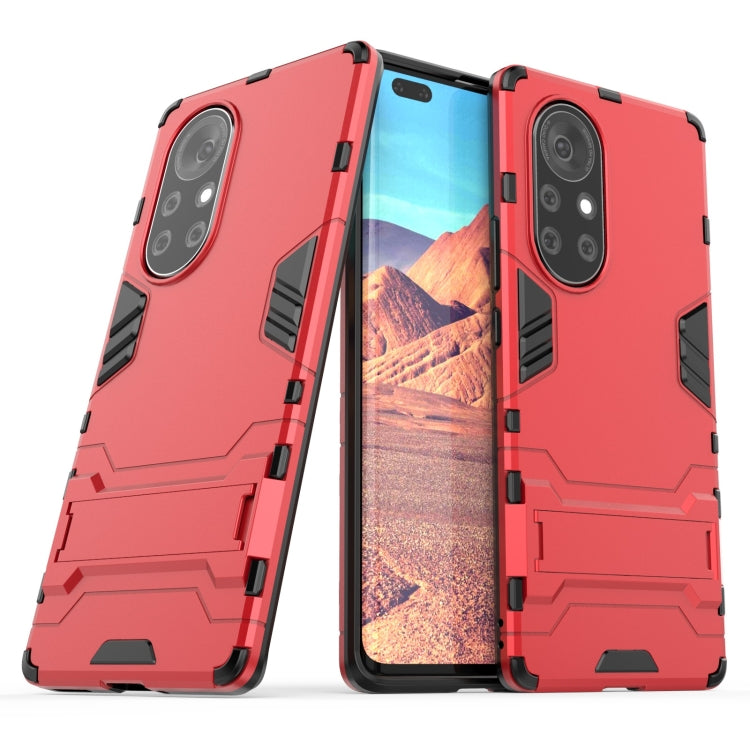 For Huawei Nova 8 Pro 5G PC + TPU Shockproof Protective Case with Holder