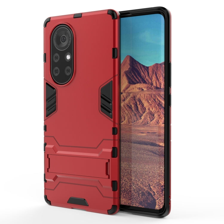 For Huawei Nova 8 Pro 5G PC + TPU Shockproof Protective Case with Holder