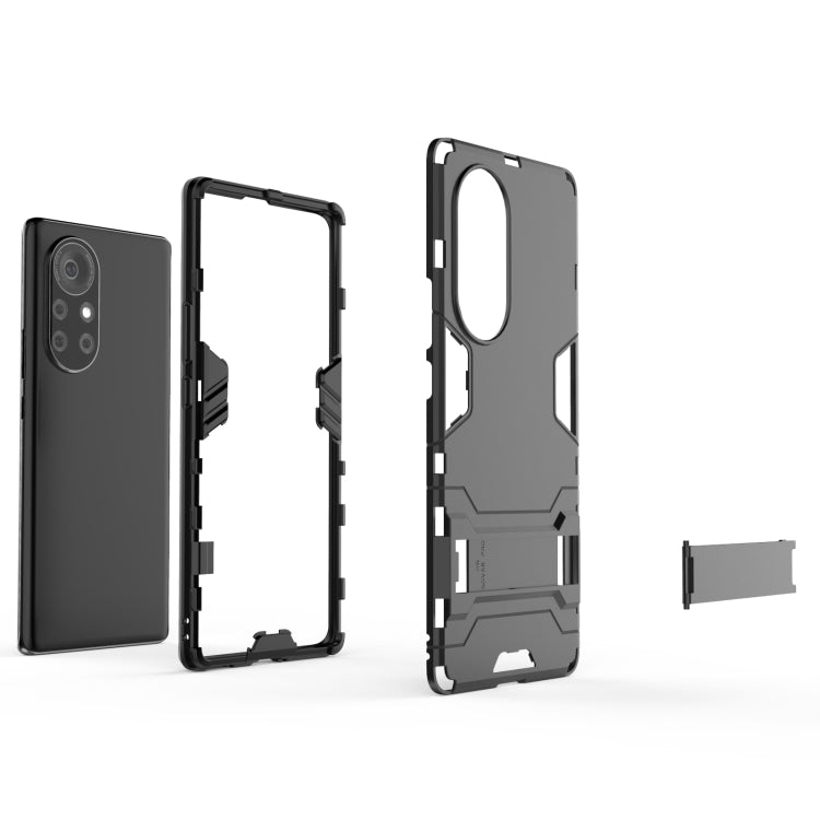 For Huawei Nova 8 Pro 5G PC + TPU Shockproof Protective Case with Holder