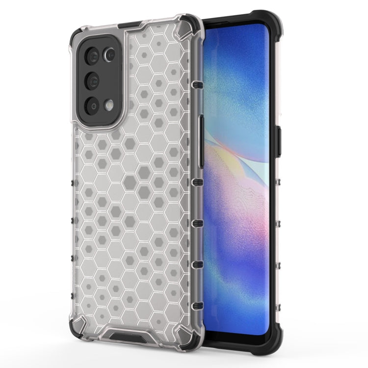 For Oppo Reno5 Pro 5G Shockproof Honeycomb PC + TPU Case