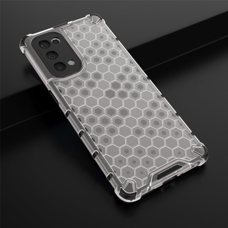 For Oppo Reno5 Pro 5G Shockproof Honeycomb PC + TPU Case