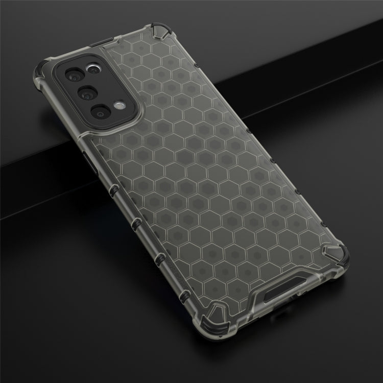For Oppo Reno5 Pro 5G Shockproof Honeycomb PC + TPU Case