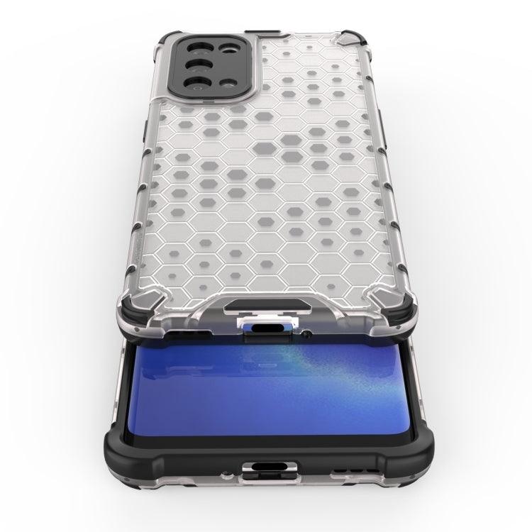 For Oppo Reno5 Pro 5G Shockproof Honeycomb PC + TPU Case