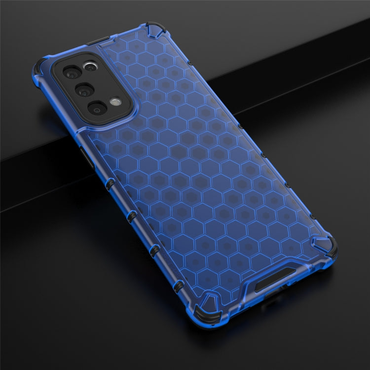 For Oppo Reno5 Pro 5G Shockproof Honeycomb PC + TPU Case