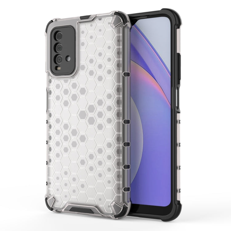 For Xiaomi Redmi Note 9 4G Shockproof Honeycomb PC + TPU Case