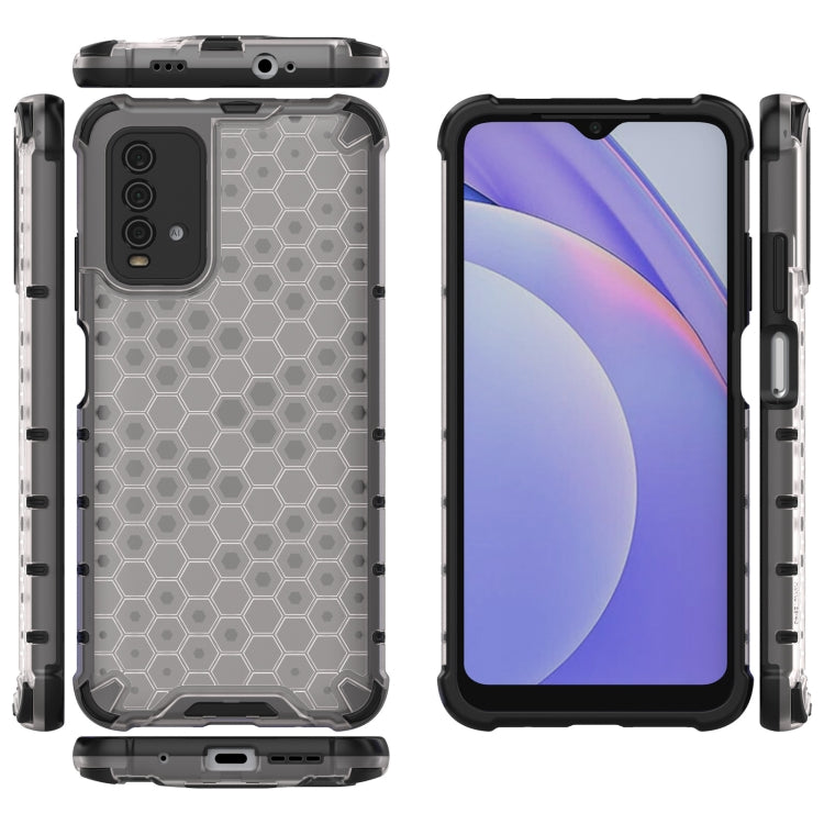 For Xiaomi Redmi Note 9 4G Shockproof Honeycomb PC + TPU Case