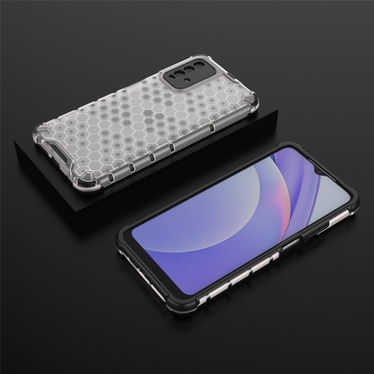 For Xiaomi Redmi Note 9 4G Shockproof Honeycomb PC + TPU Case