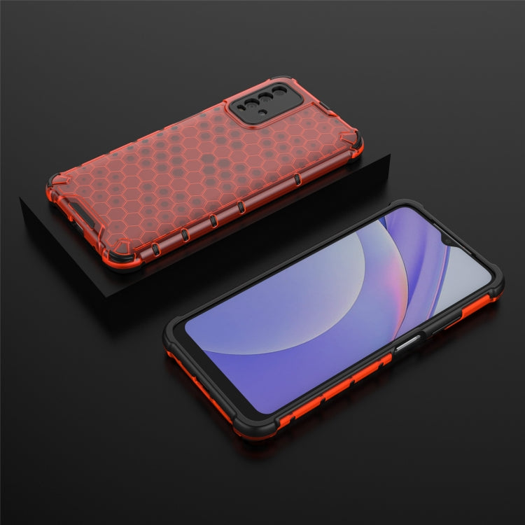 For Xiaomi Redmi Note 9 4G Shockproof Honeycomb PC + TPU Case